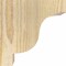 Ekena Millwork Newport Rough Sawn Corbel, Douglas Fir, 6"W x 6"D x 6"H COR06X06X06NEW00RDF - alternate 4